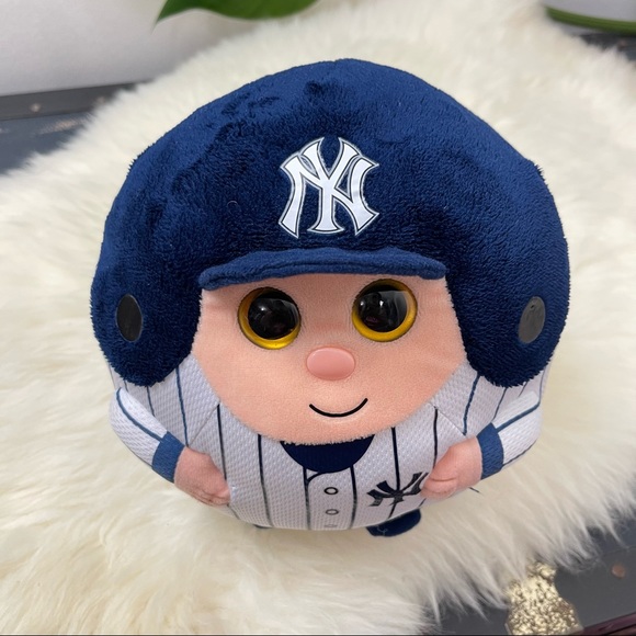 TY MLB Beanie Ballz - NEW YORK YANKEES Stuff Toy - Picture 3 of 10